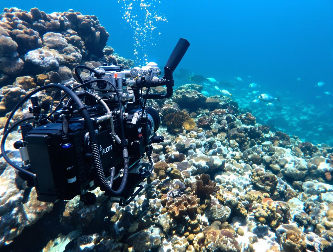 纪录片《深海探秘》拍摄幕后配图2