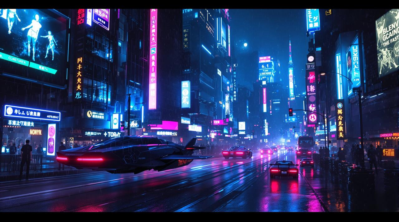 赛博朋克美学专题封面